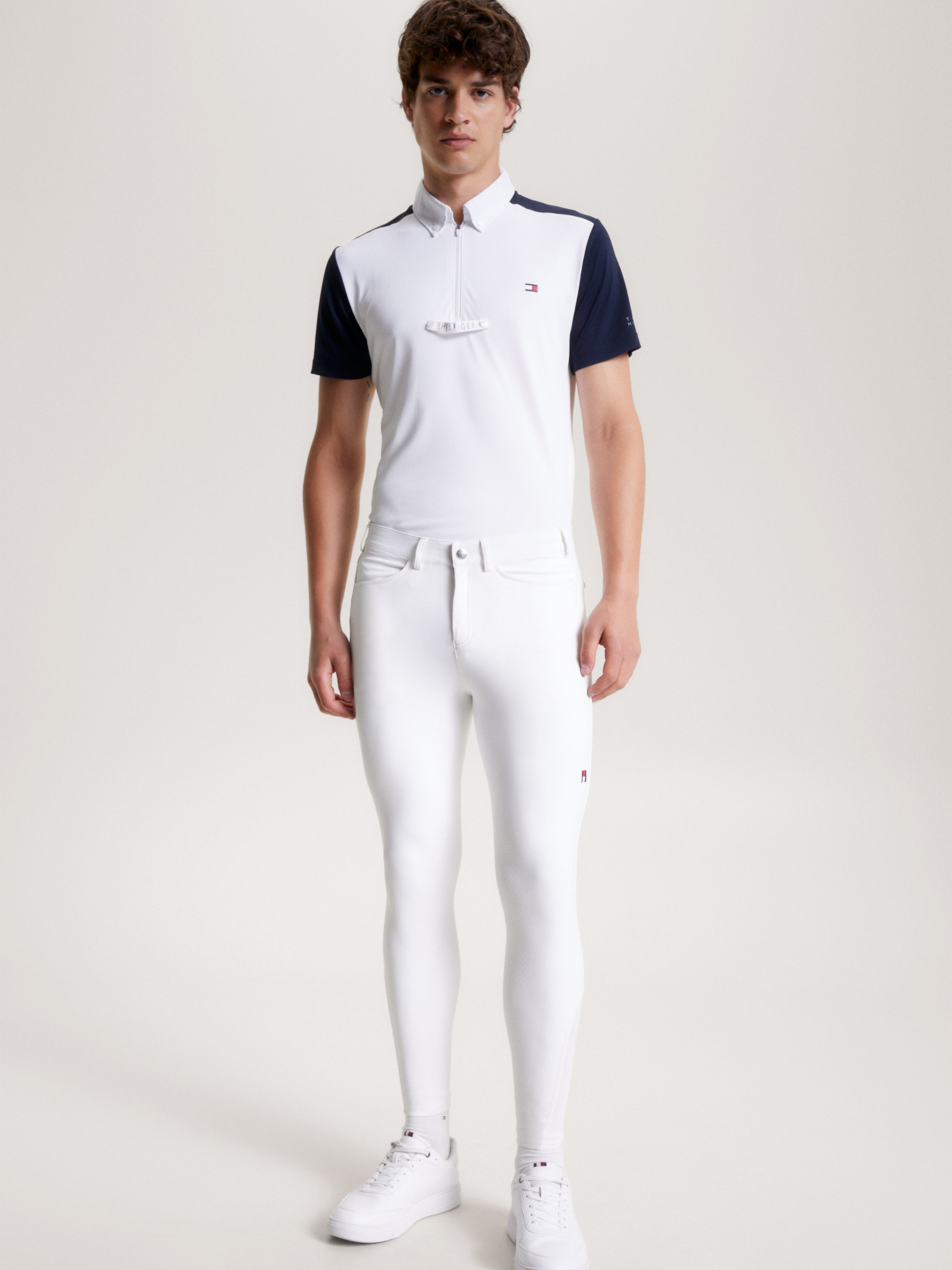 Pro All-Year Knee Grip Breeches THE OPTIC WHITE