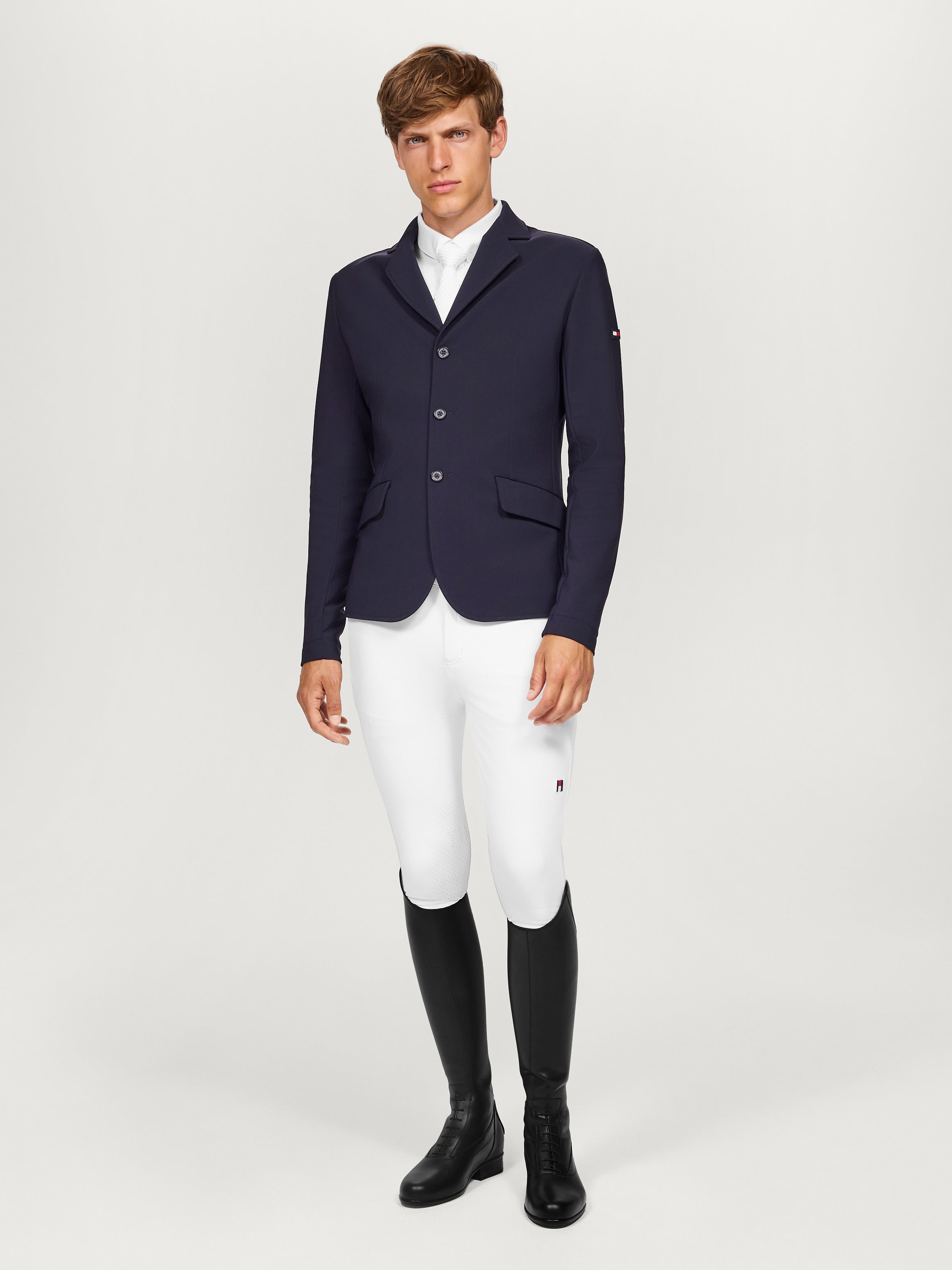 Adam Knit Tie with zip OPTIC WHITE