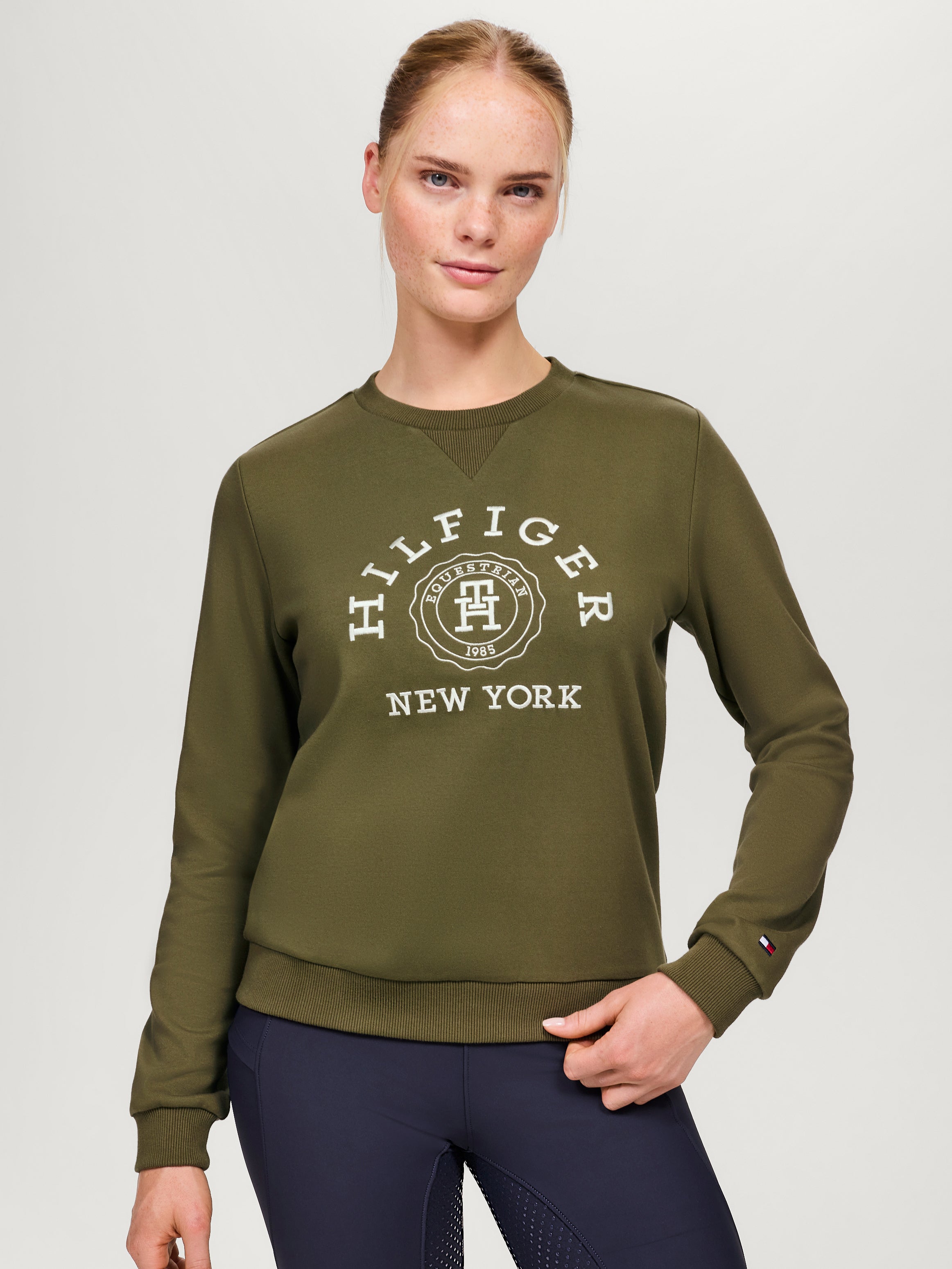 Evans Graphic Sweatshirt UTILITY OLIVE