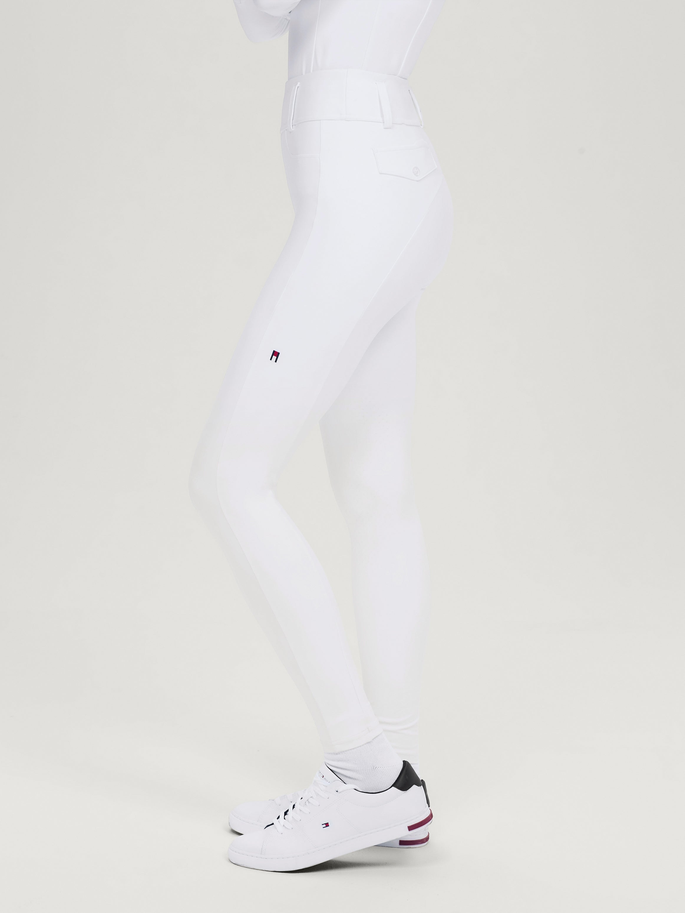 Highland Hybrid Knee Grip Breeches OPTIC WHITE