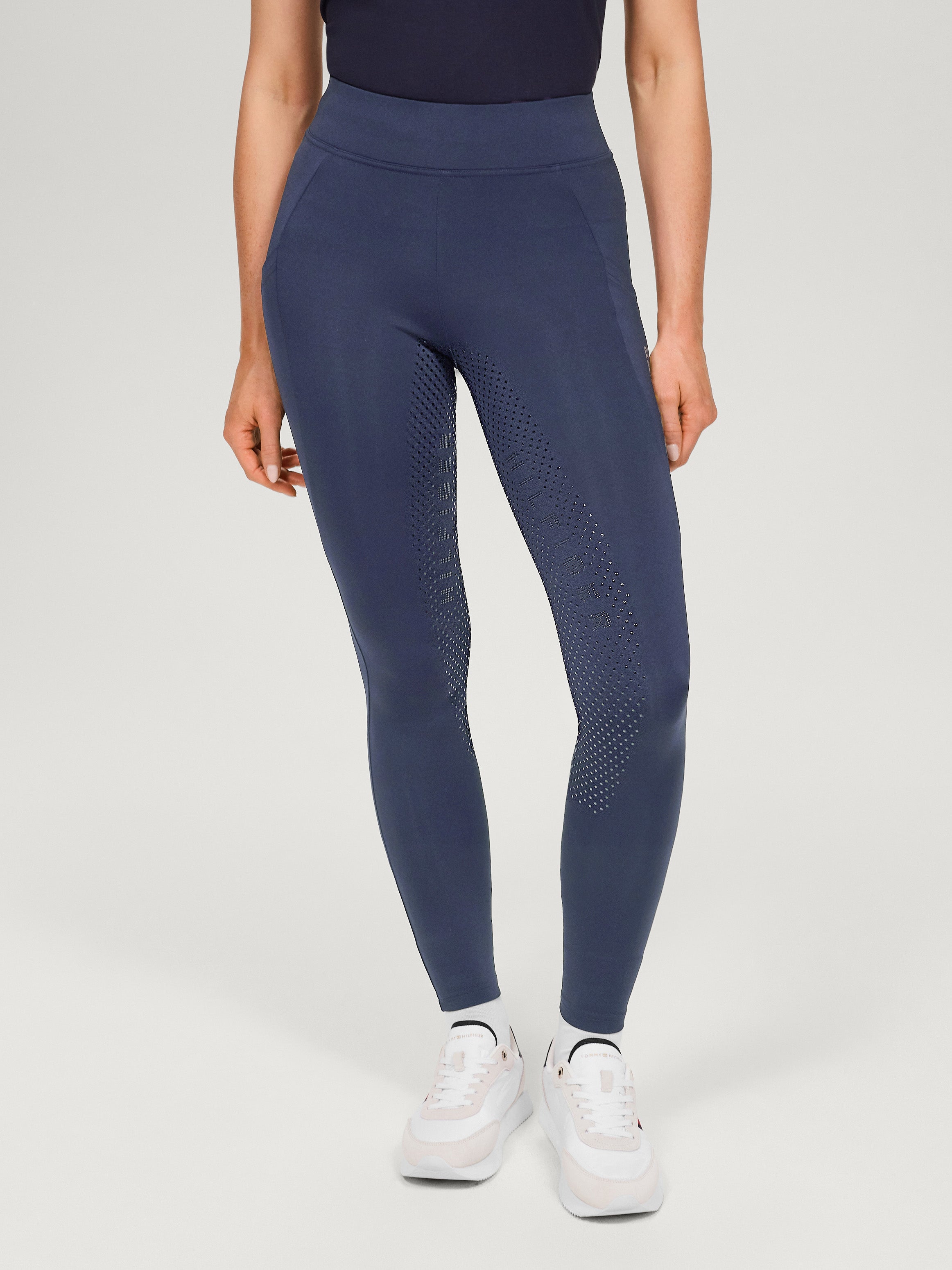 Amber High Waist Full Grip Leggings FADED INDIGO