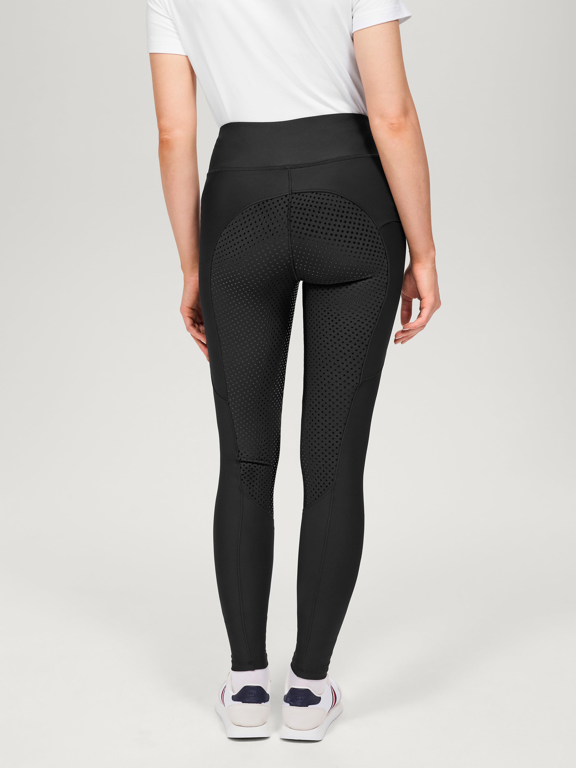 Devon Riding Full Grip Leggings BLACK