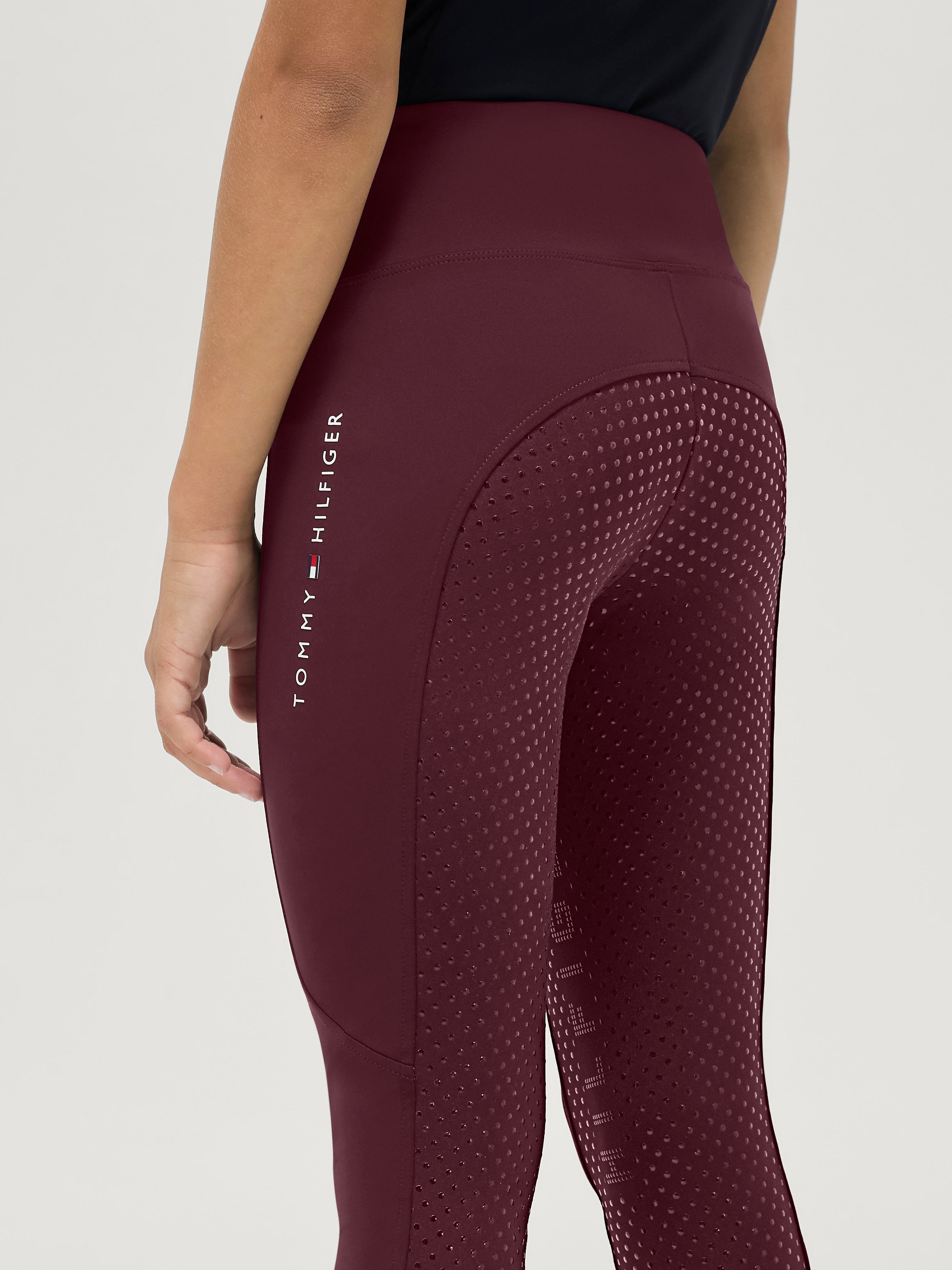Devon rider Riding Leggings Young Rider DEEP BURGUNDY