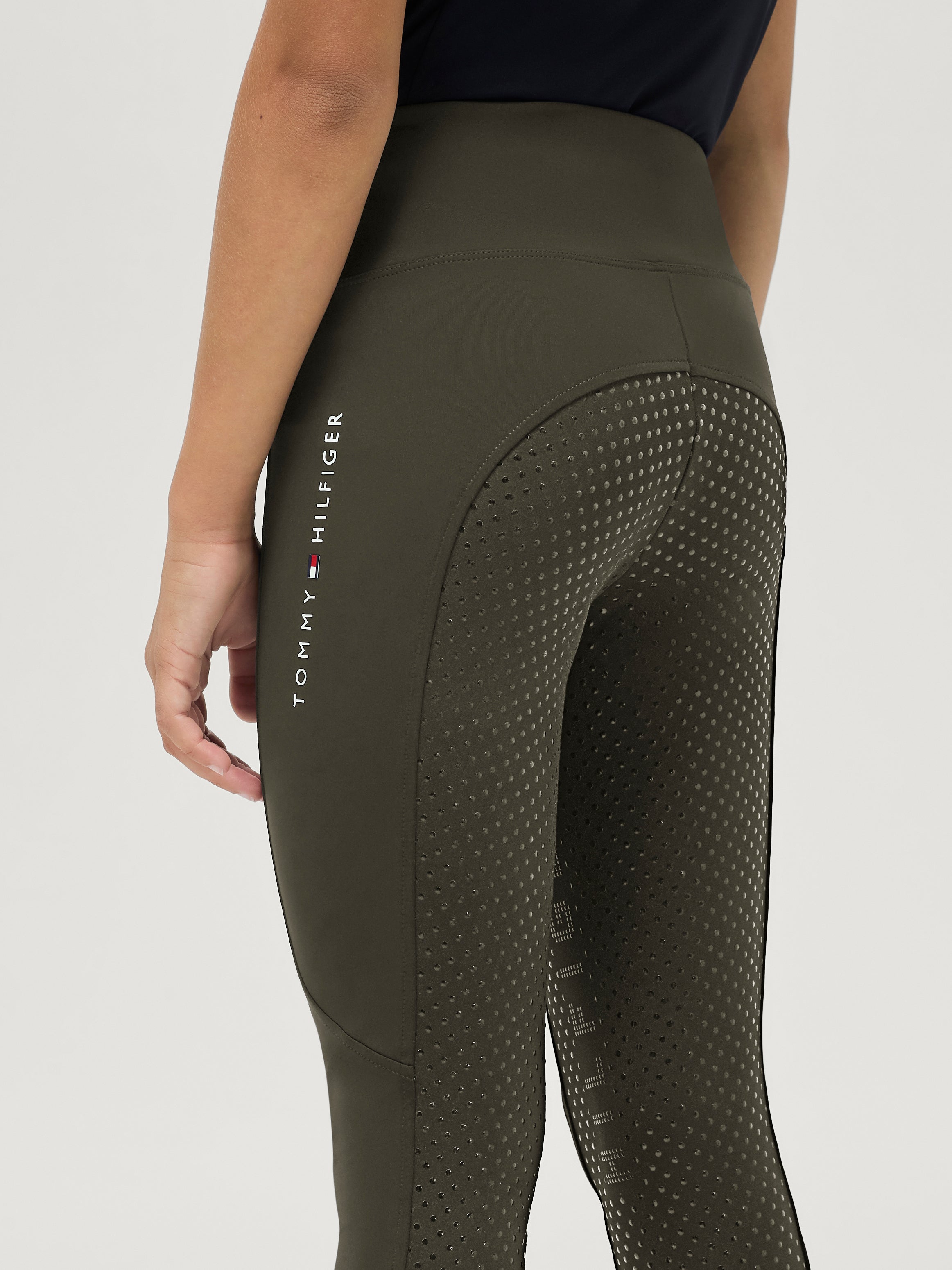 Devon rider Riding Leggings Young Rider CAMO GREEN
