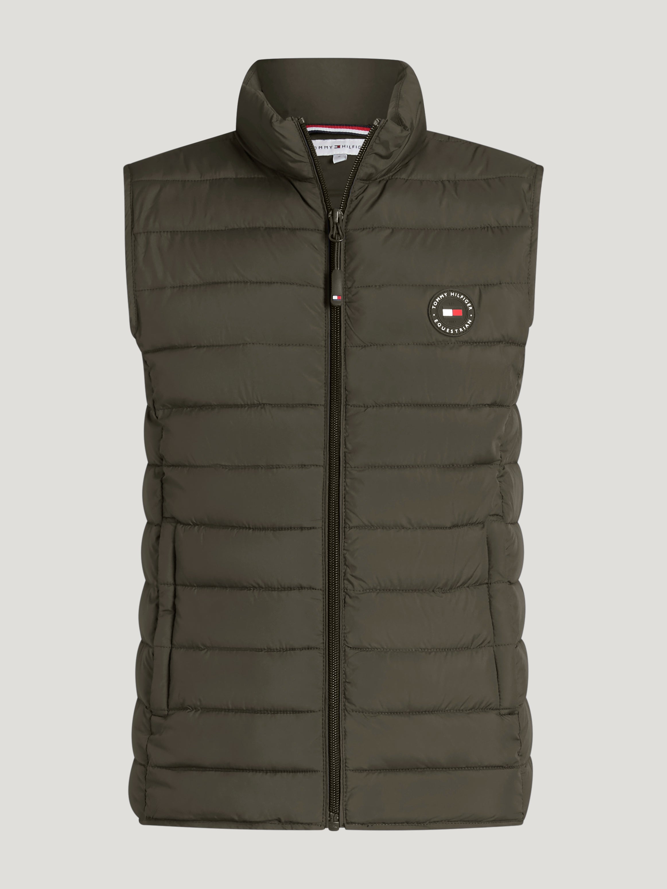 Serano Quilted Vest Young Rider CAMO GREEN