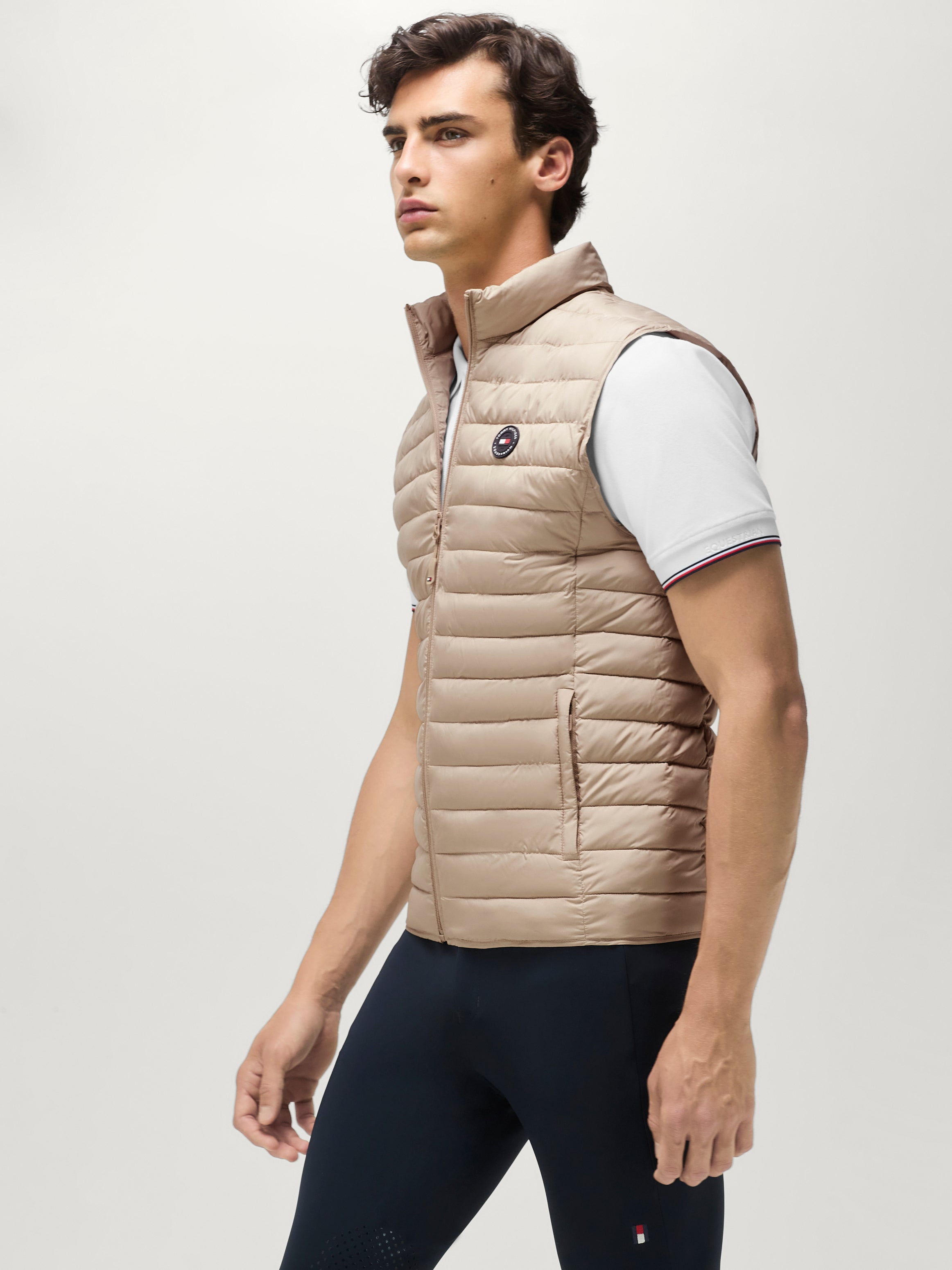 Montero Quilted Vest BEIGE