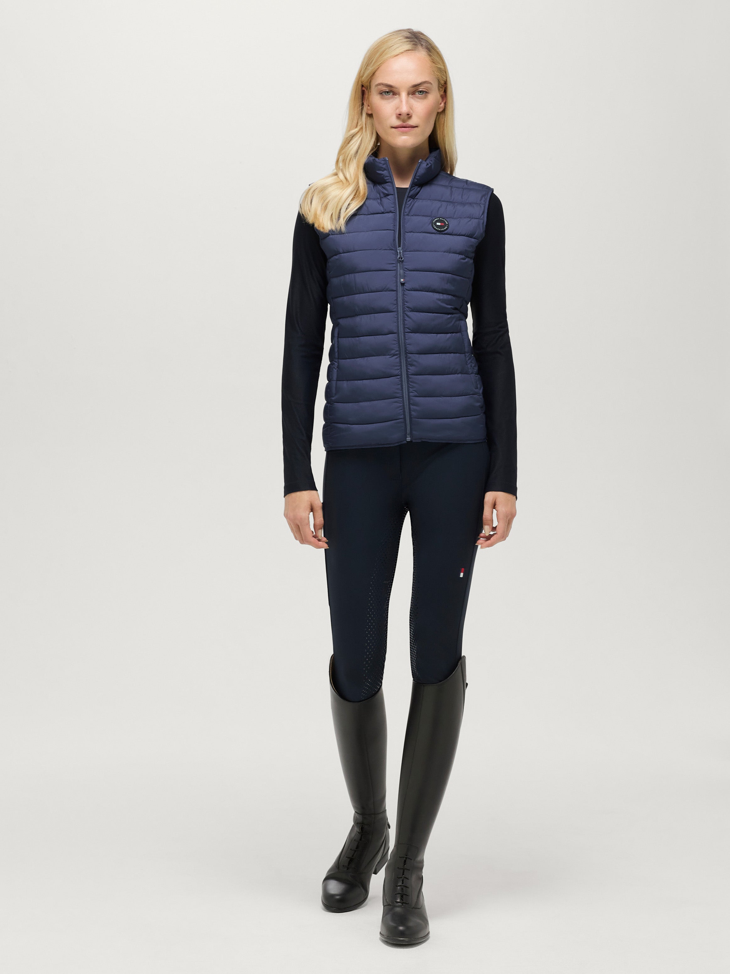 Serano Quilted Vest FADED INDIGO