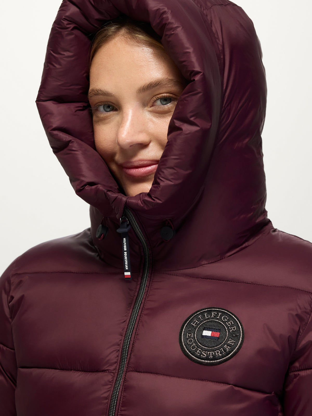 Glendale Women Puffer Jacket DEEP BURGUNDY