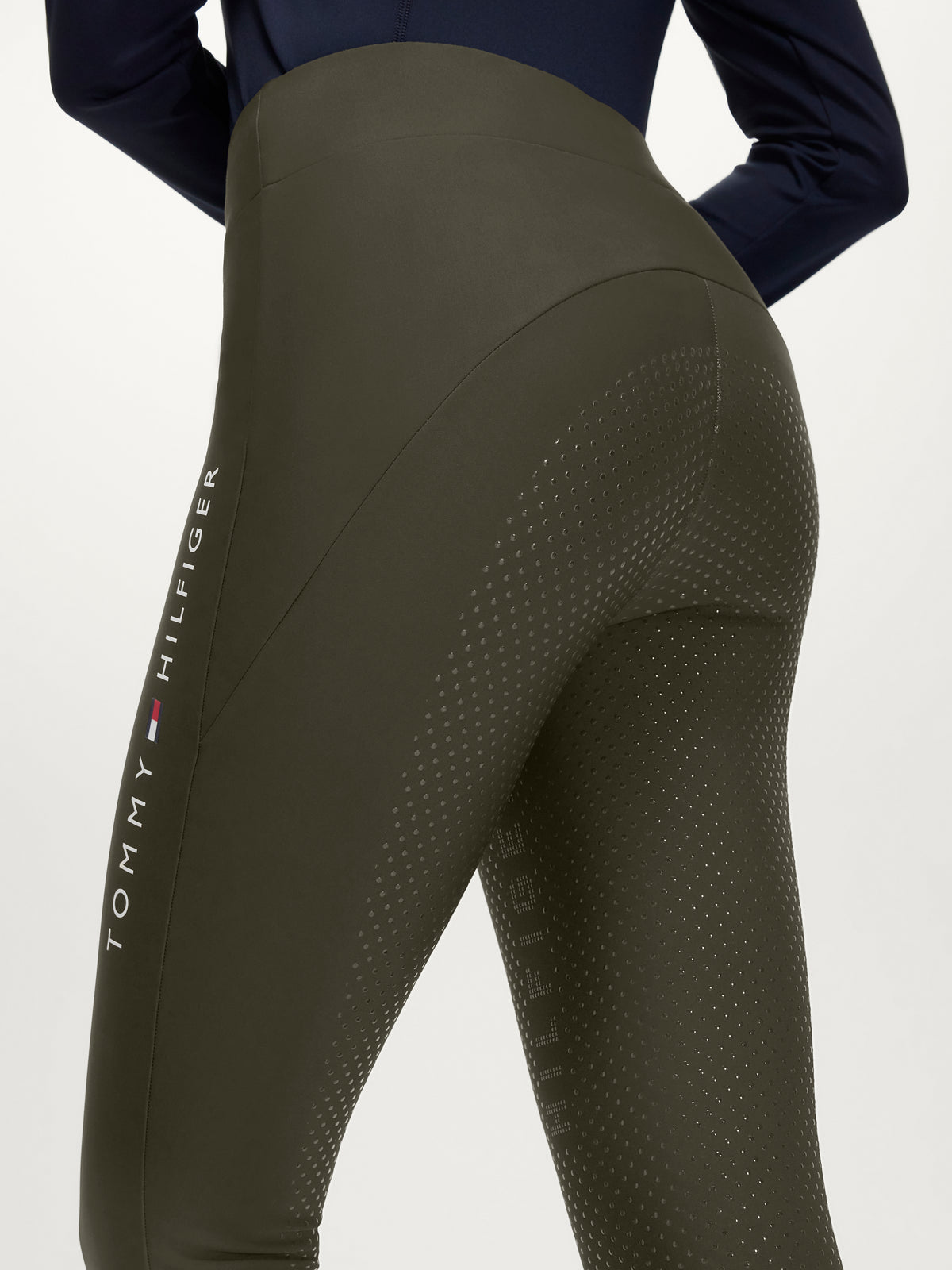 Elmira All-Year Full Grip Leggings CAMO GREEN