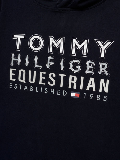 Oversized tommy hot sale hilfiger hoodie