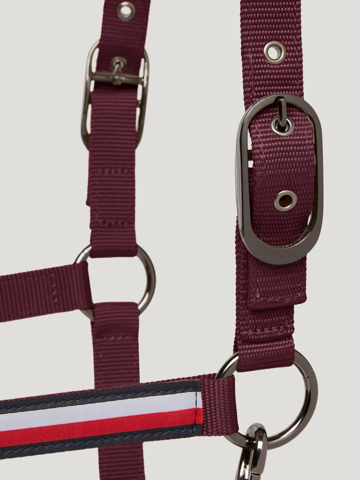 Yale Set Halter Rope DEEP BURGUNDY