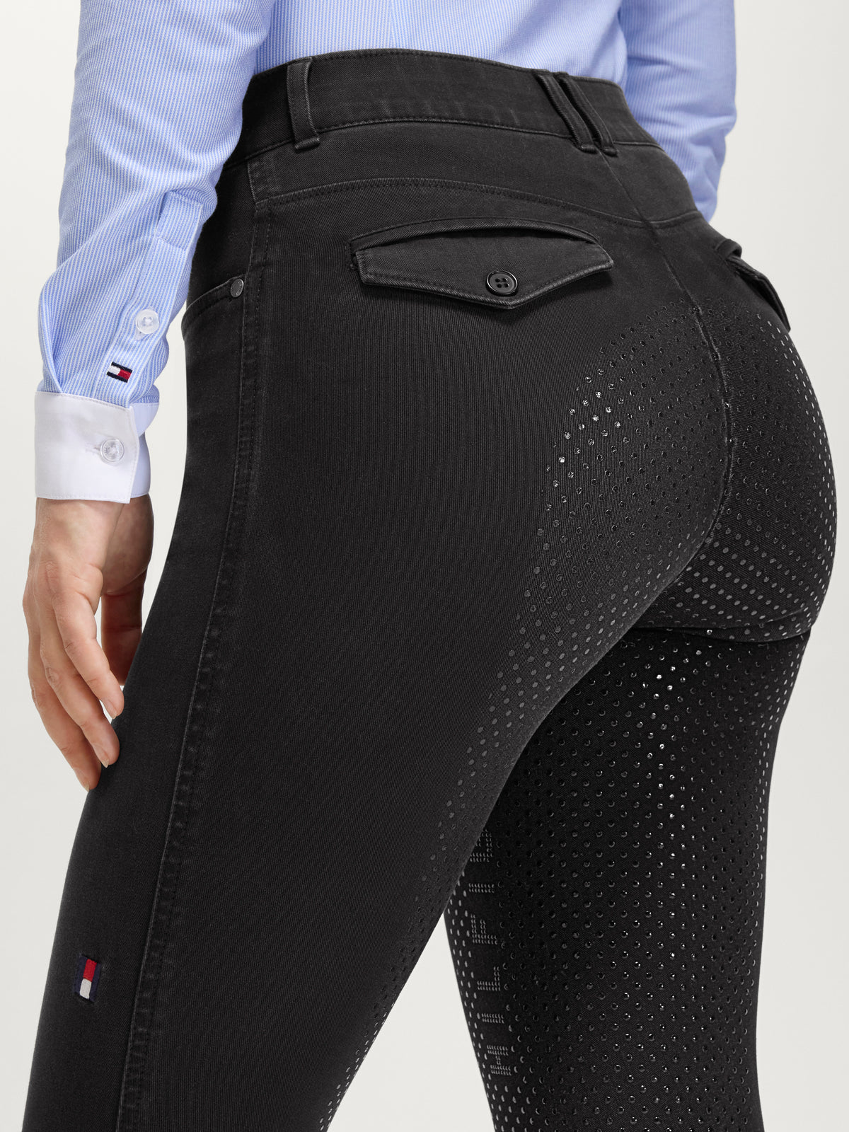Hope Denim Reithosen BLACK
