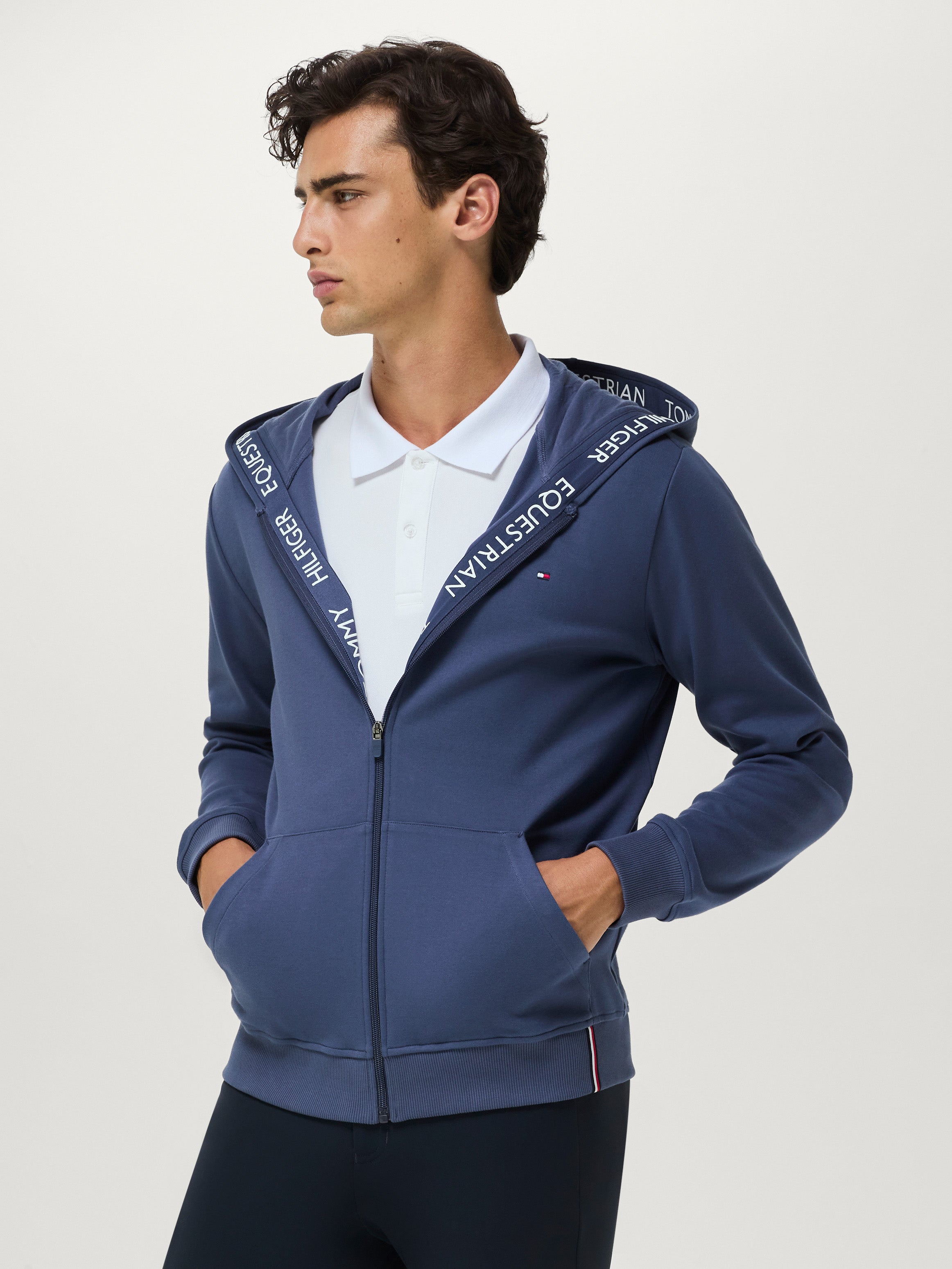 Ventura Zip Up Hoodie FADED INDIGO