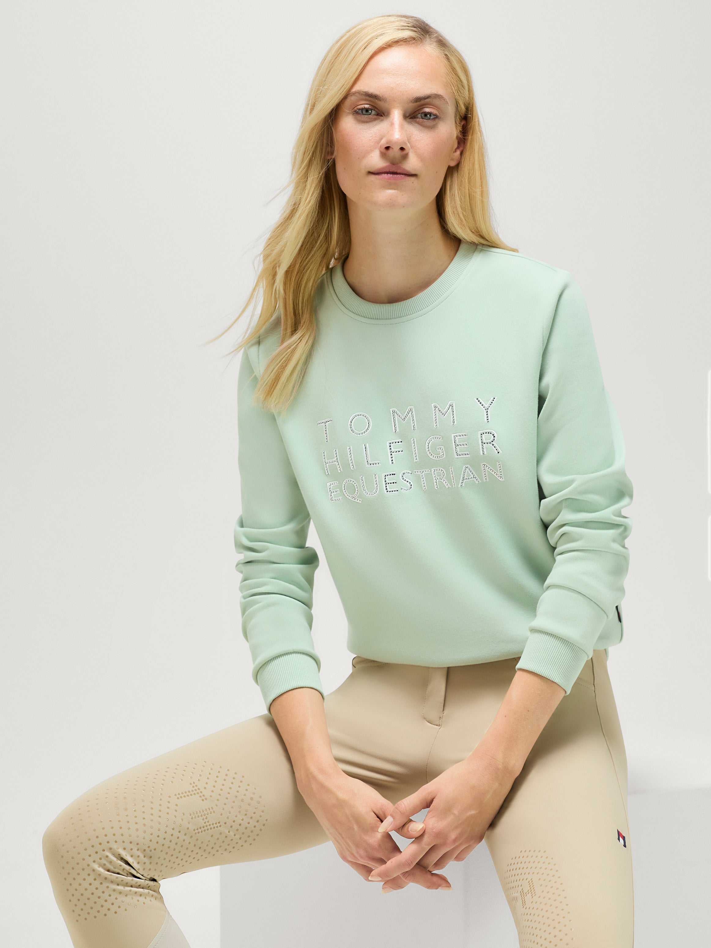 Belair Rhinestone Sweatshirt BELAIR MINT