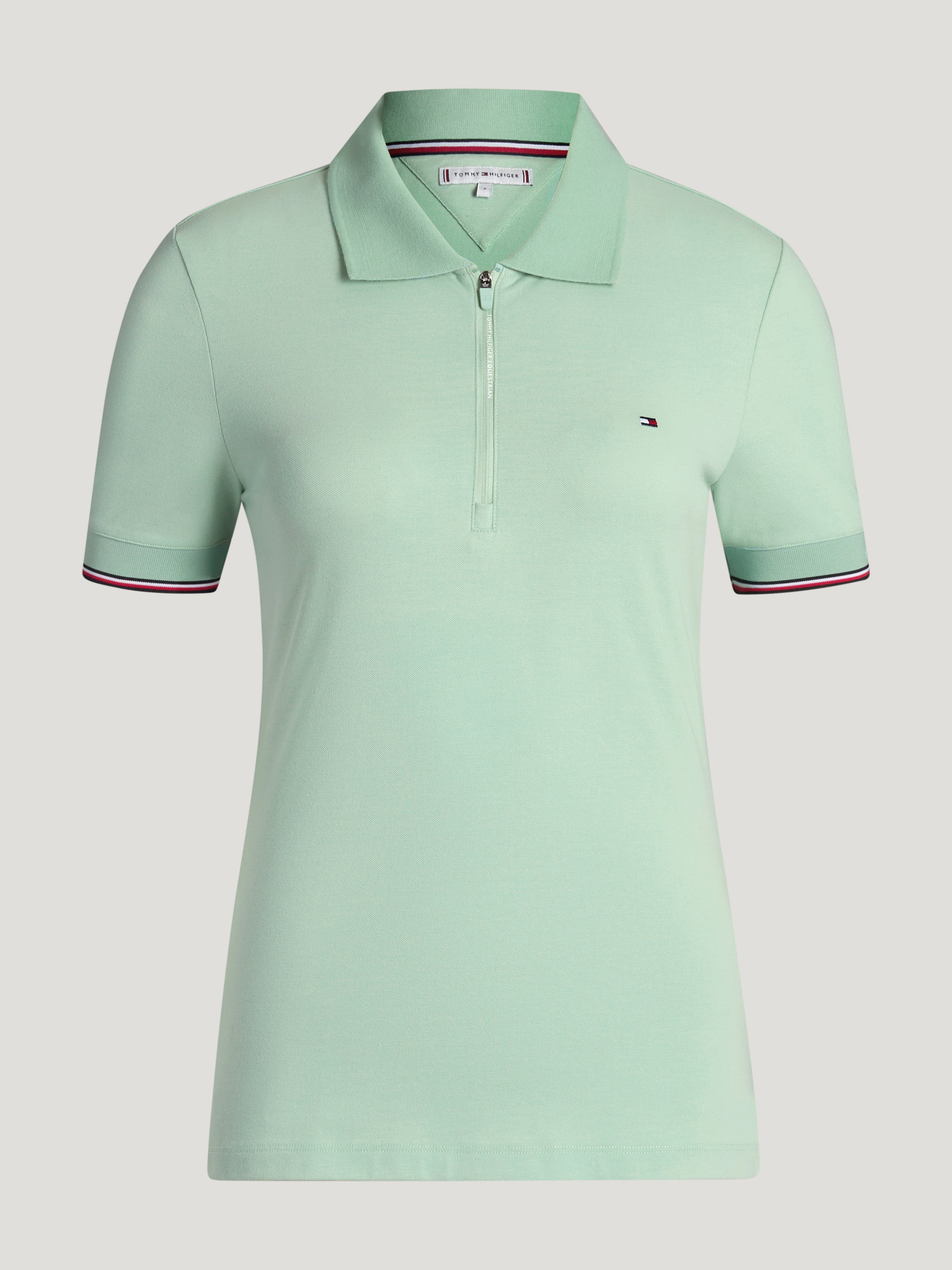 Anaheim Zip Polo BELAIR MINT