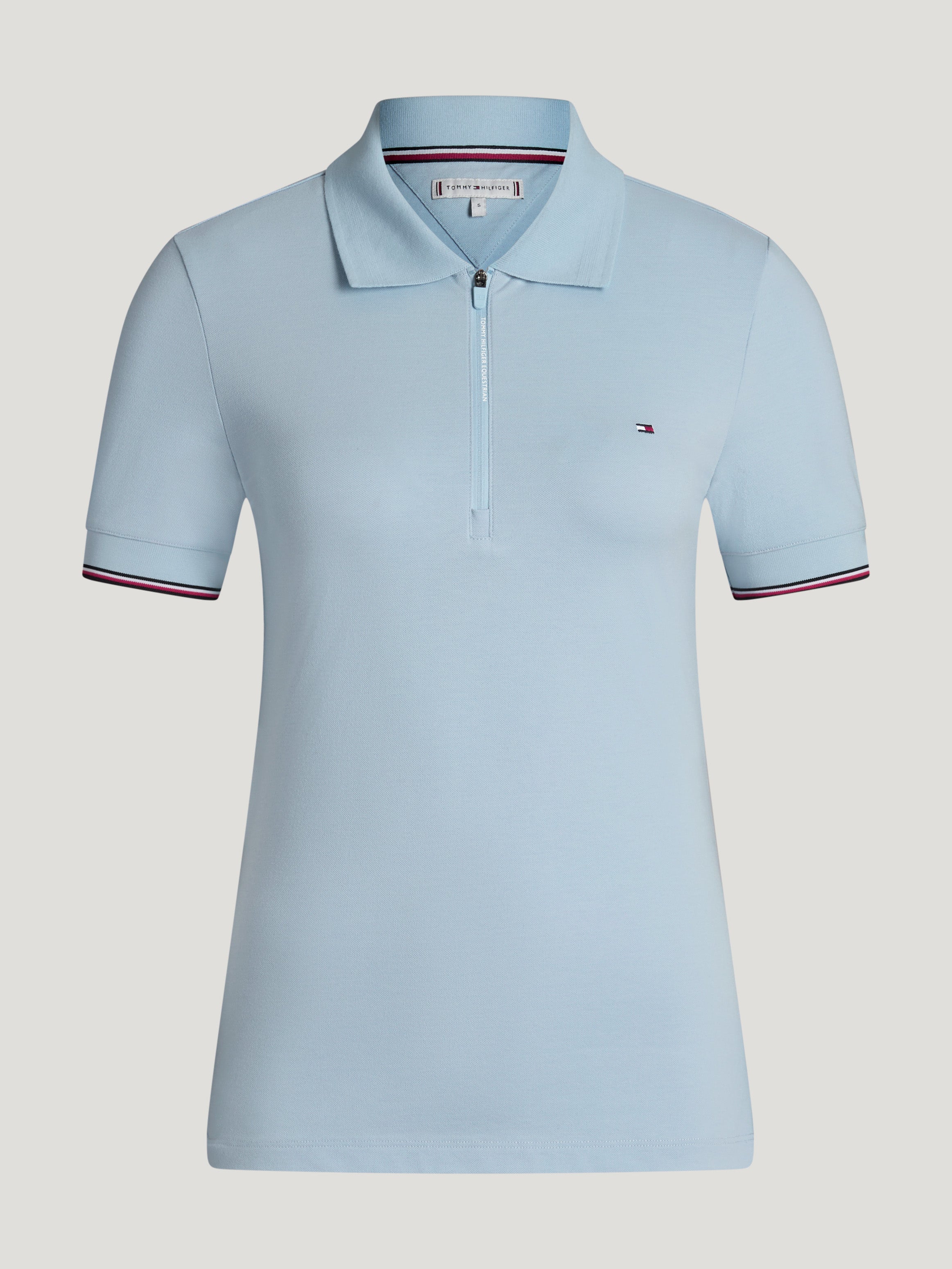Anaheim Zip Polo SWEET BLUE