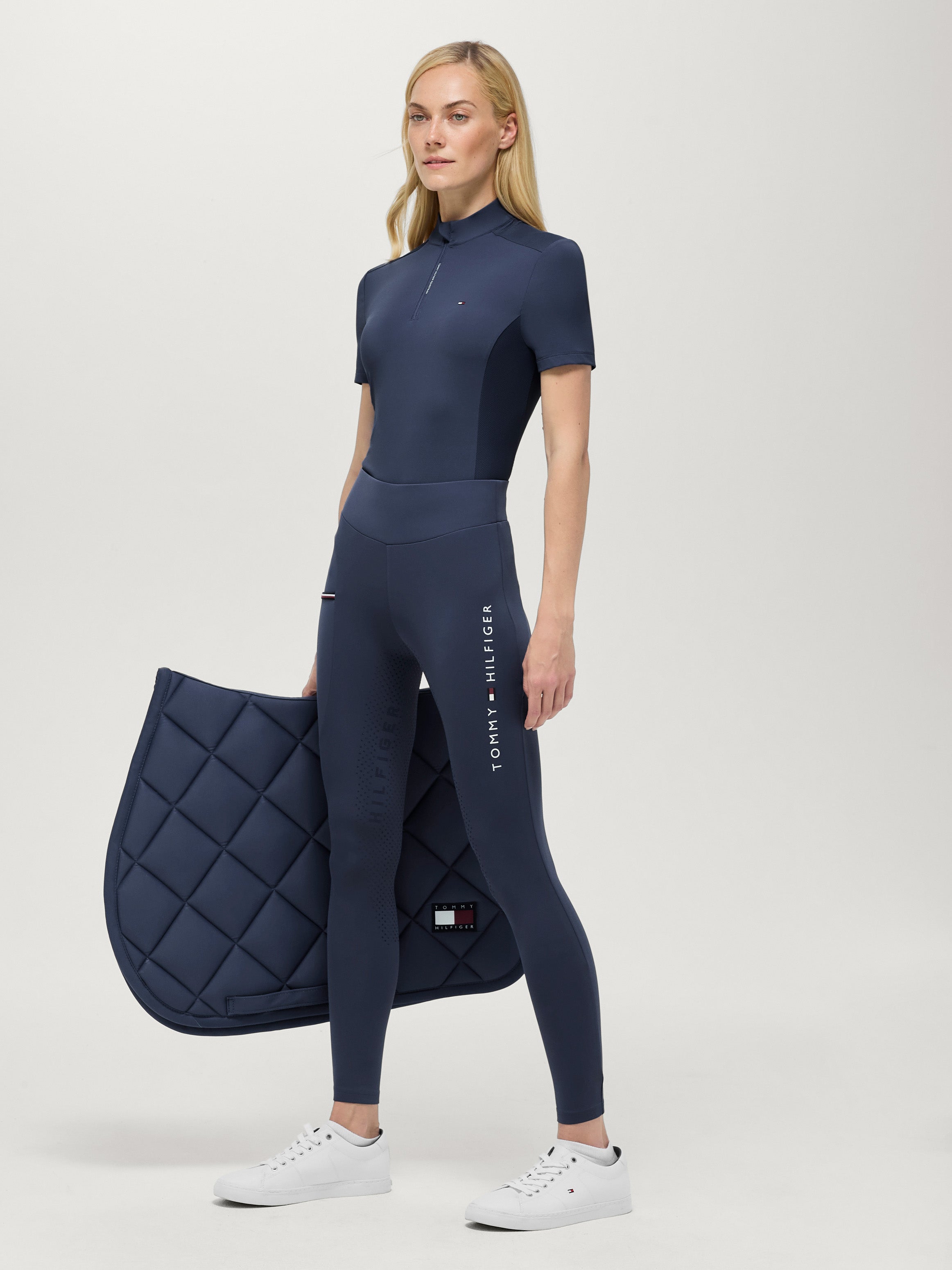 Palma 1/4 Zip Training Shirt FADED INDIGO