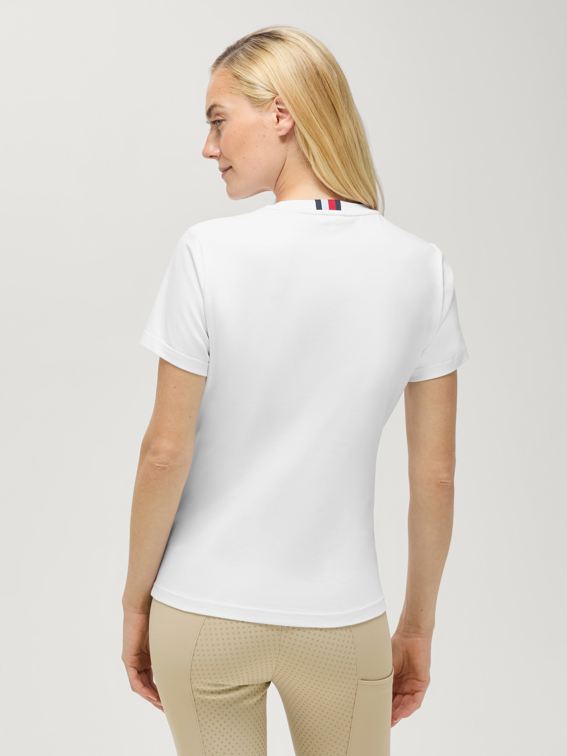 Malibu Rhinestone T-Shirt OPTIC WHITE