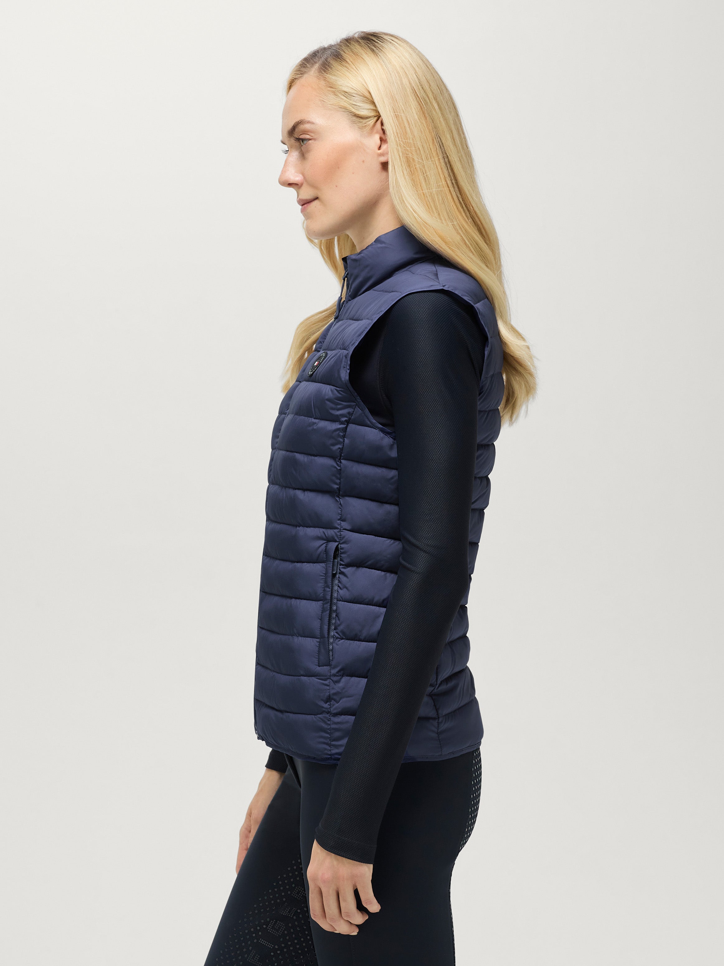 Serano Quilted Vest FADED INDIGO