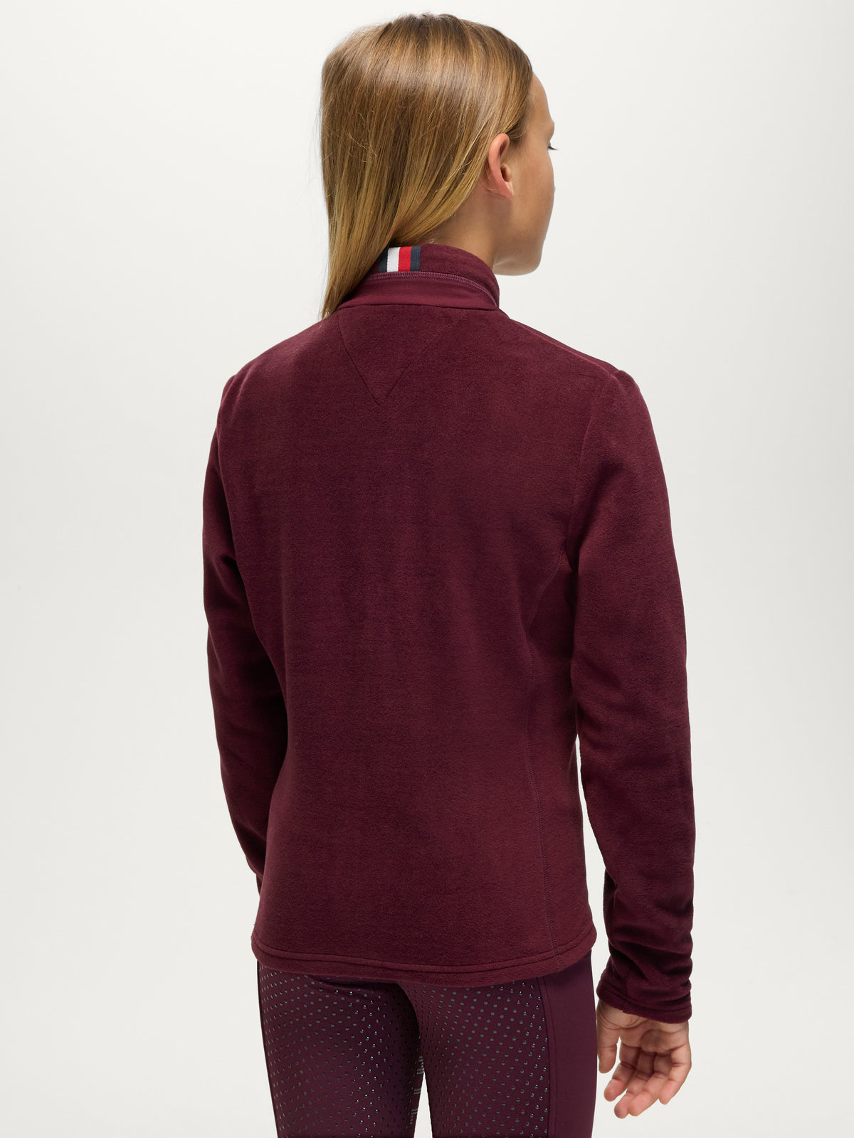 Elmonte Young Rider Fleece Jacket DEEP BURGUNDY