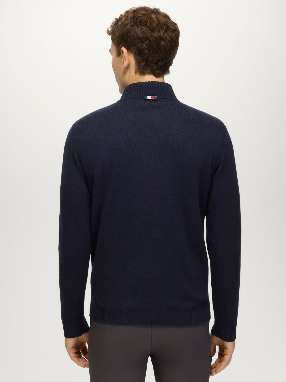 Scott Men 1/4 Button Sweater DESERT SKY