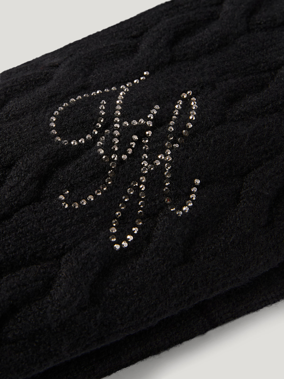 Maggie Women Rhinestone-Headband BLACK