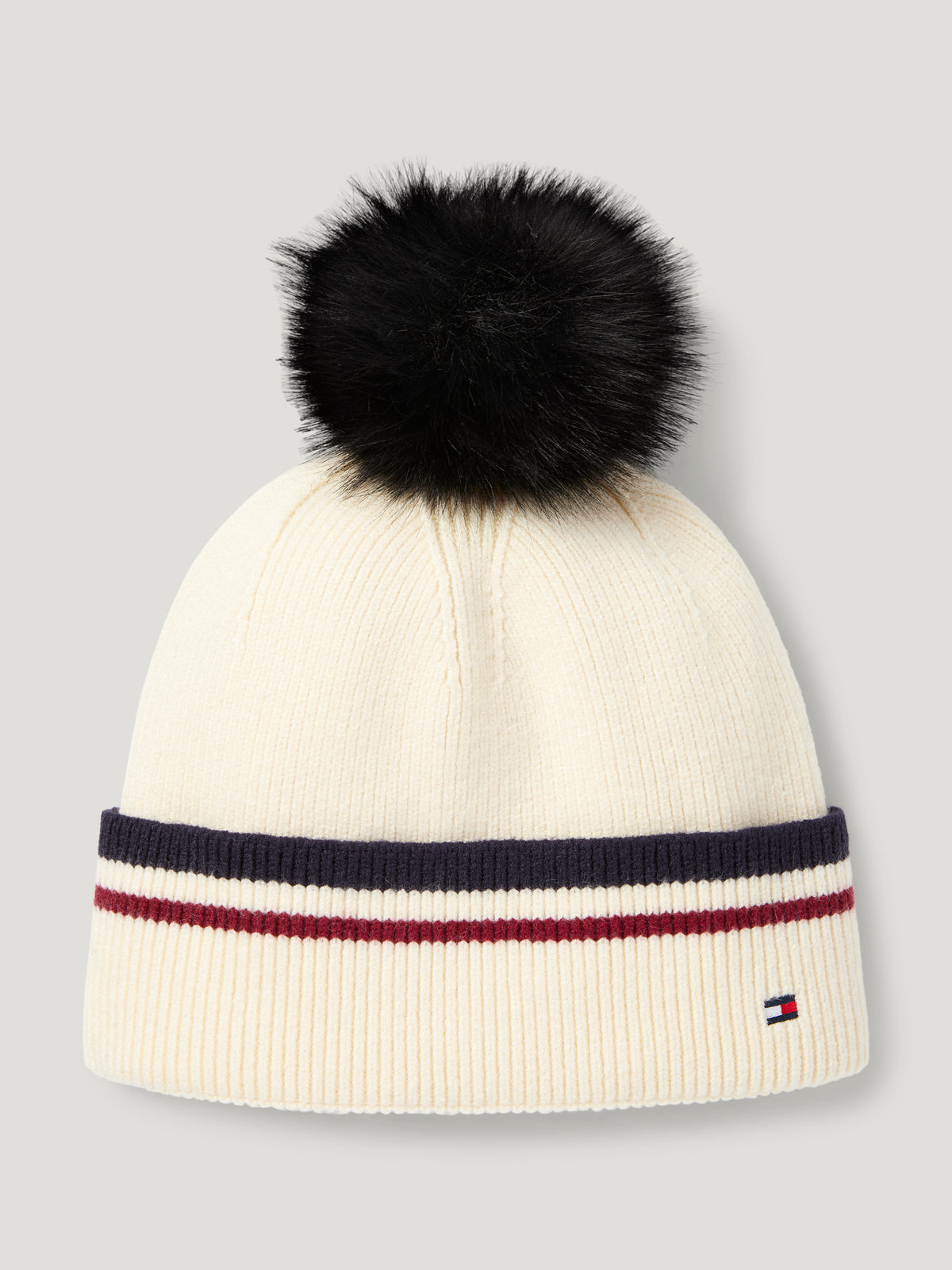 Dean Pom Pom Beanie ECRU