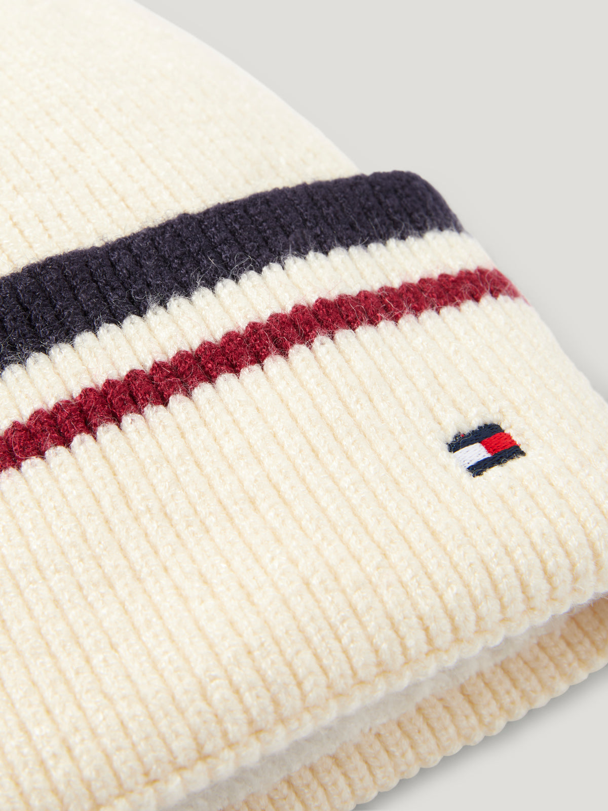 Dean Pom Pom Beanie ECRU