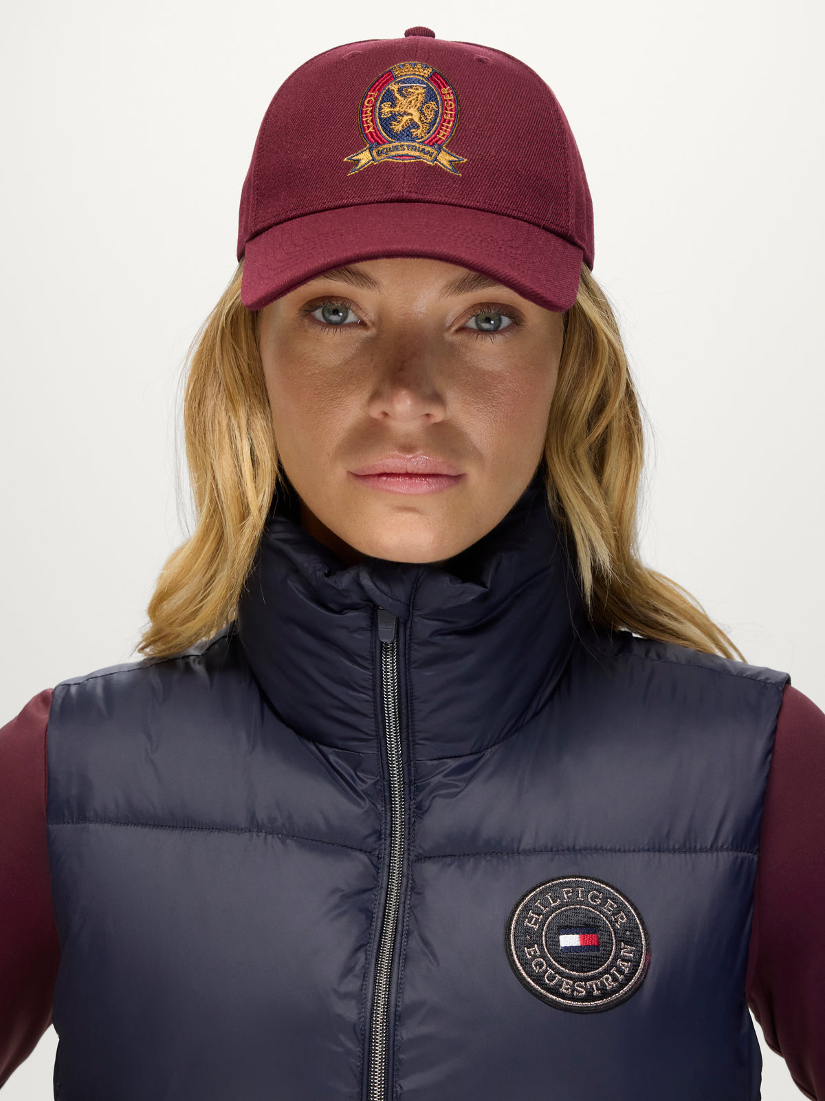Royce Crest Cap DEEP BURGUNDY