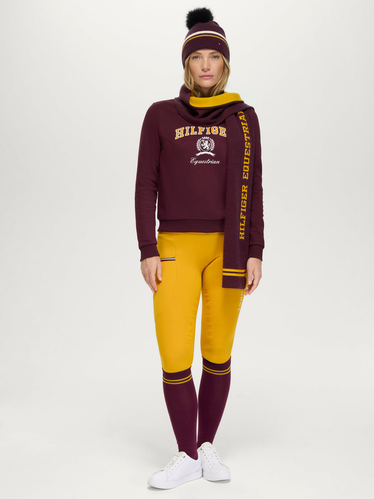Vanderbilt Varsity Scarf DEEP BURGUNDY