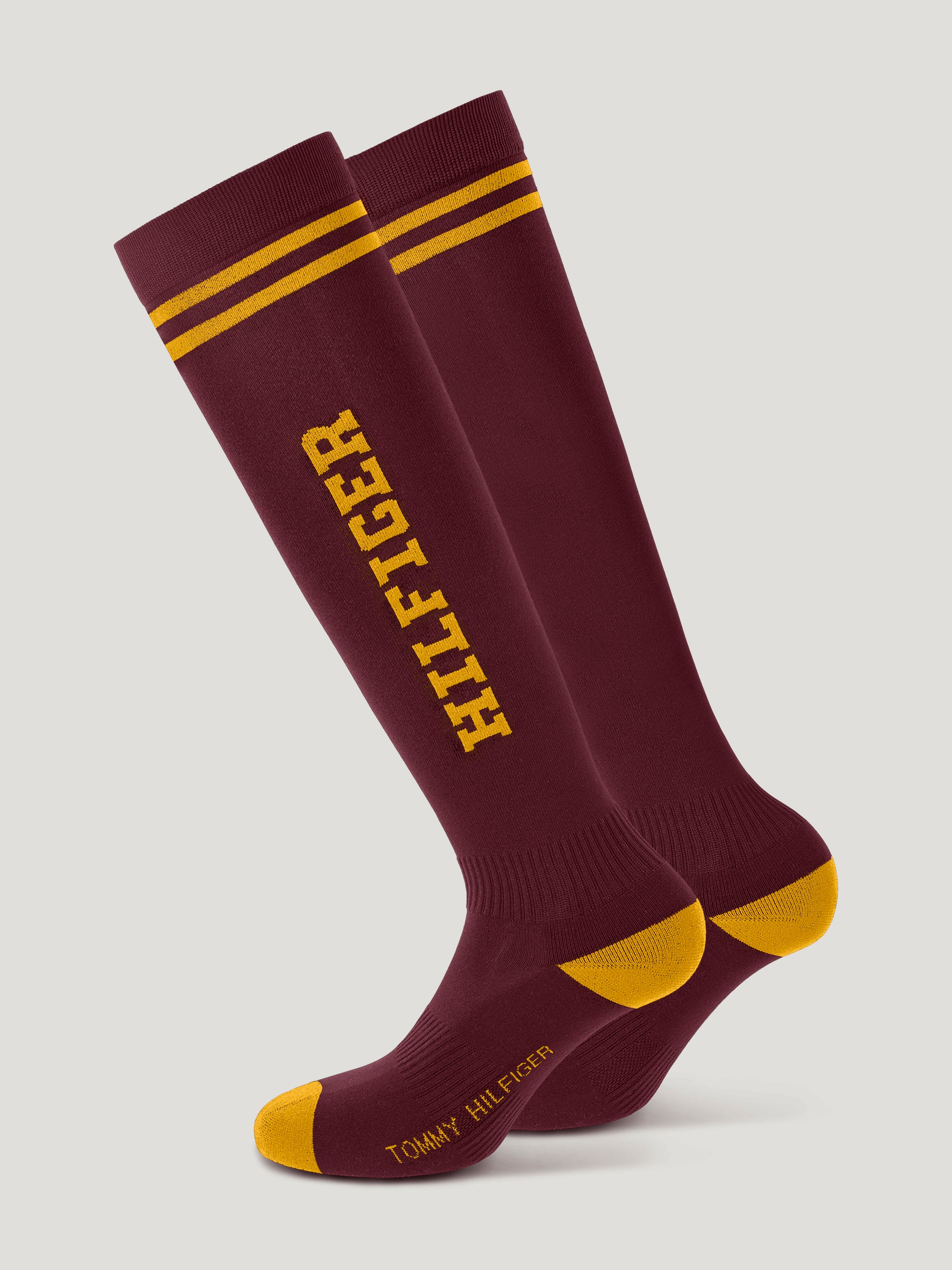 Drexel College Riding Socks DEEP BURGUNDY