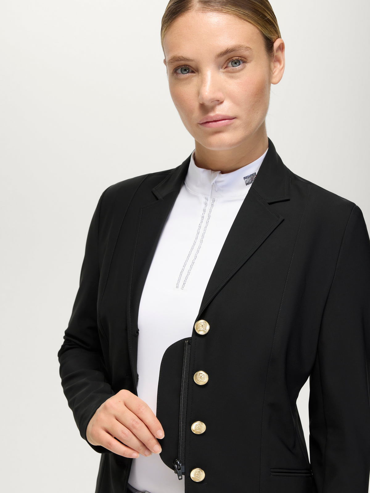 Solano Women Airbag Compatible Show Jacket BLACK