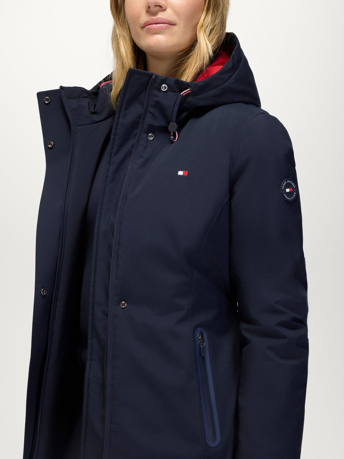 Loma Women Long Riding Parka DESERT SKY
