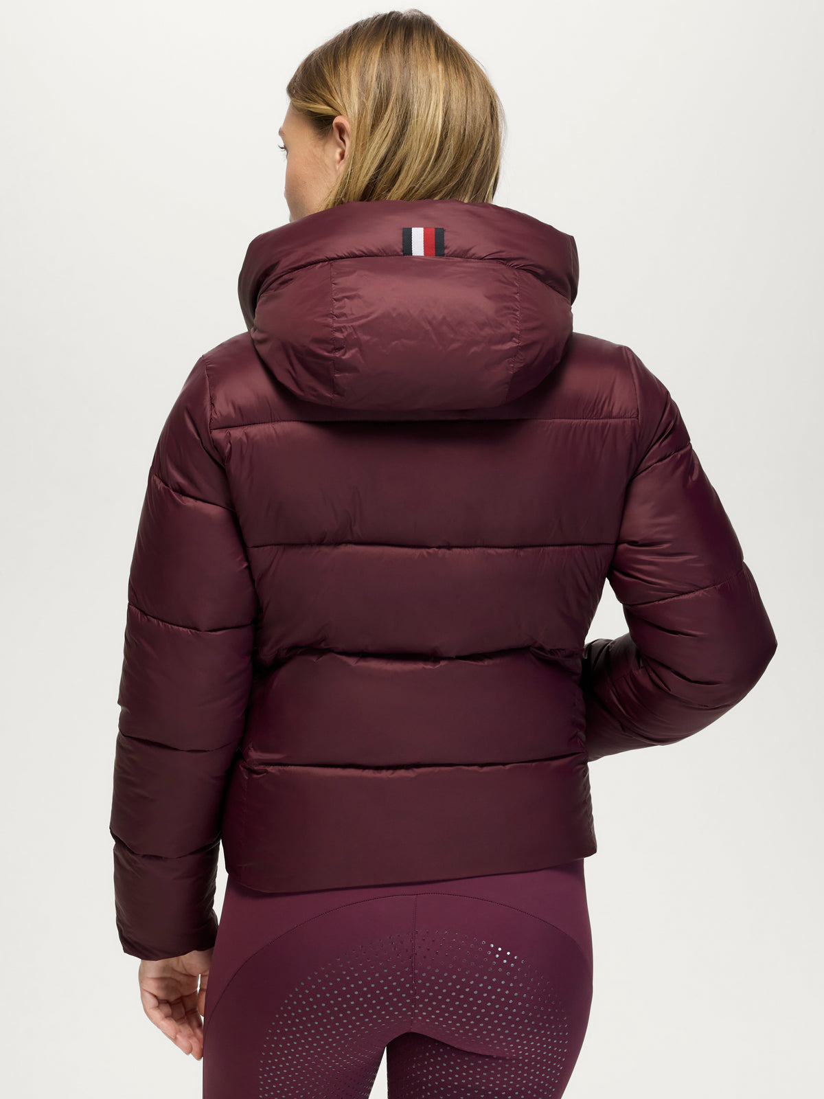 Glendale Women Puffer Jacket DEEP BURGUNDY