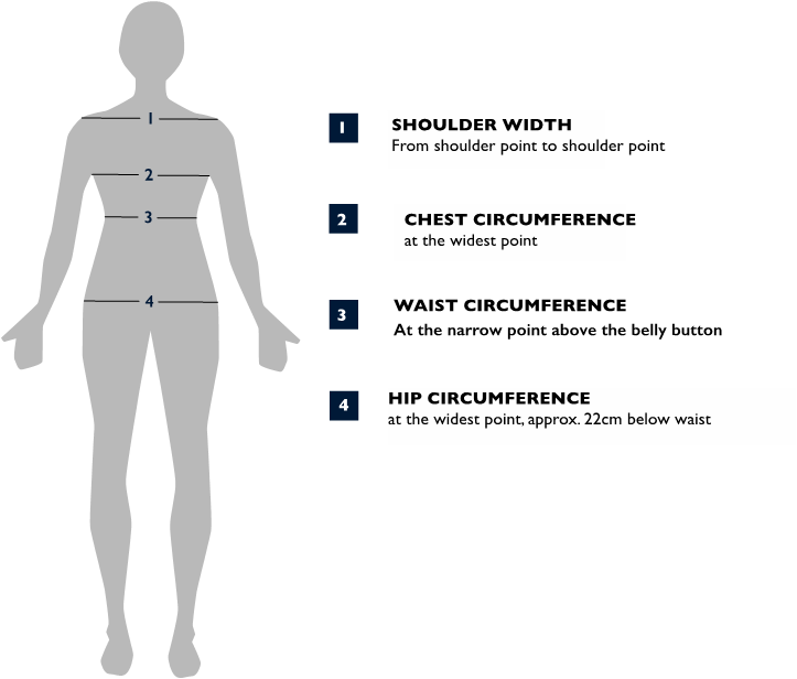 Women size chart – Tommy Equestrian UK